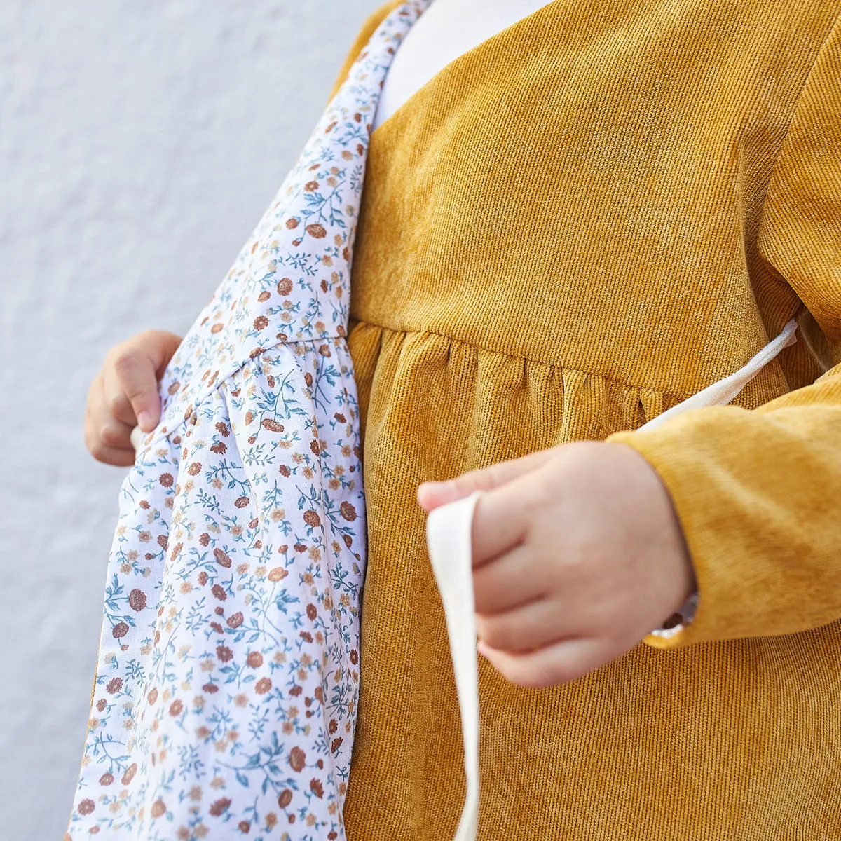 DUBLIN Cardigan or dress - Baby 1M/4Y - Paper Sewing Pattern