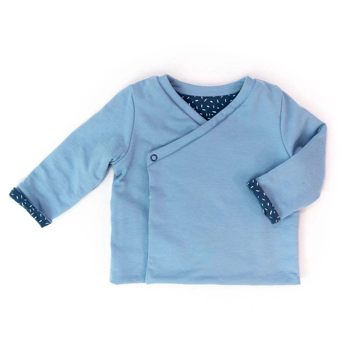 DUBLIN Cardigan or dress - Baby 1M/4Y - Paper Sewing Pattern