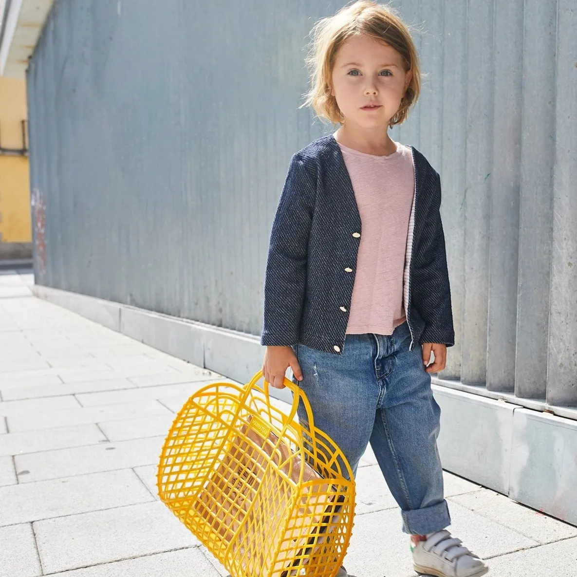 Duo for woman and kid MASHA cardigan/sweater - paper sewing pattern