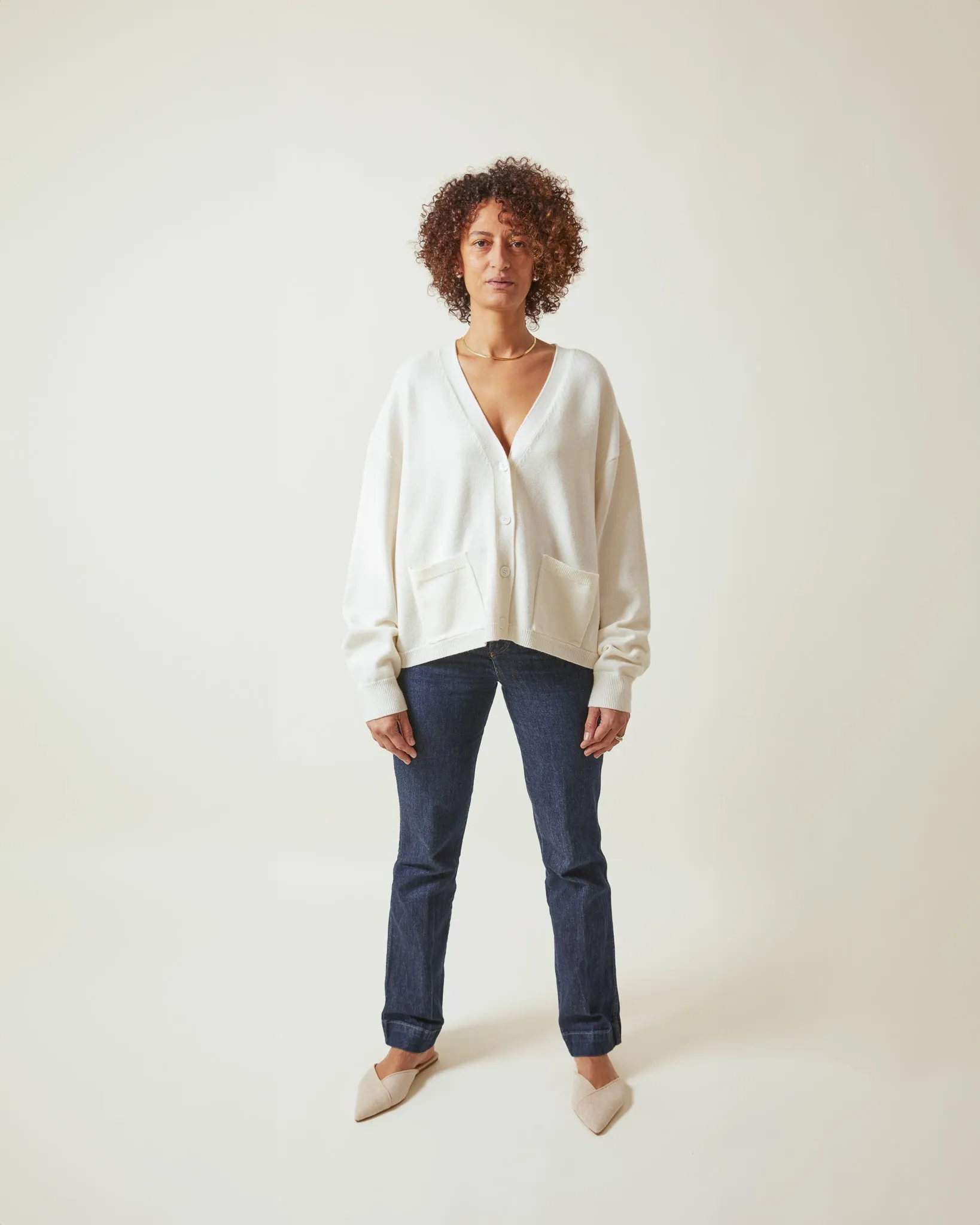 Edith Cardigan - Off White