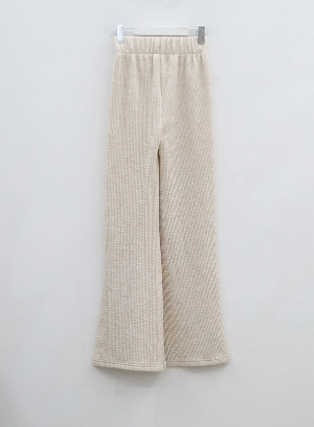 Elastic Bootcut Knit Pants CN23