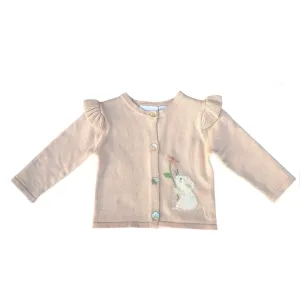 Elegant Baby Meadow Mouse Knit Cardigan