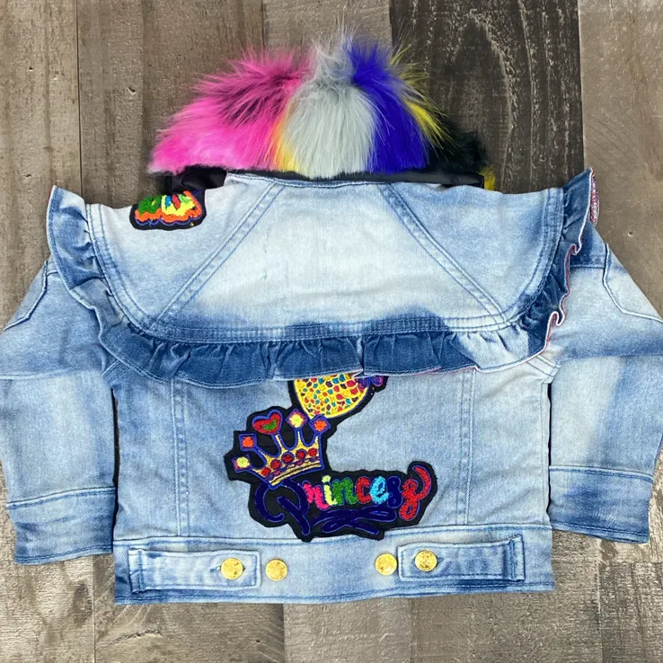 Elite- Spicey girls denim jean set (kids)