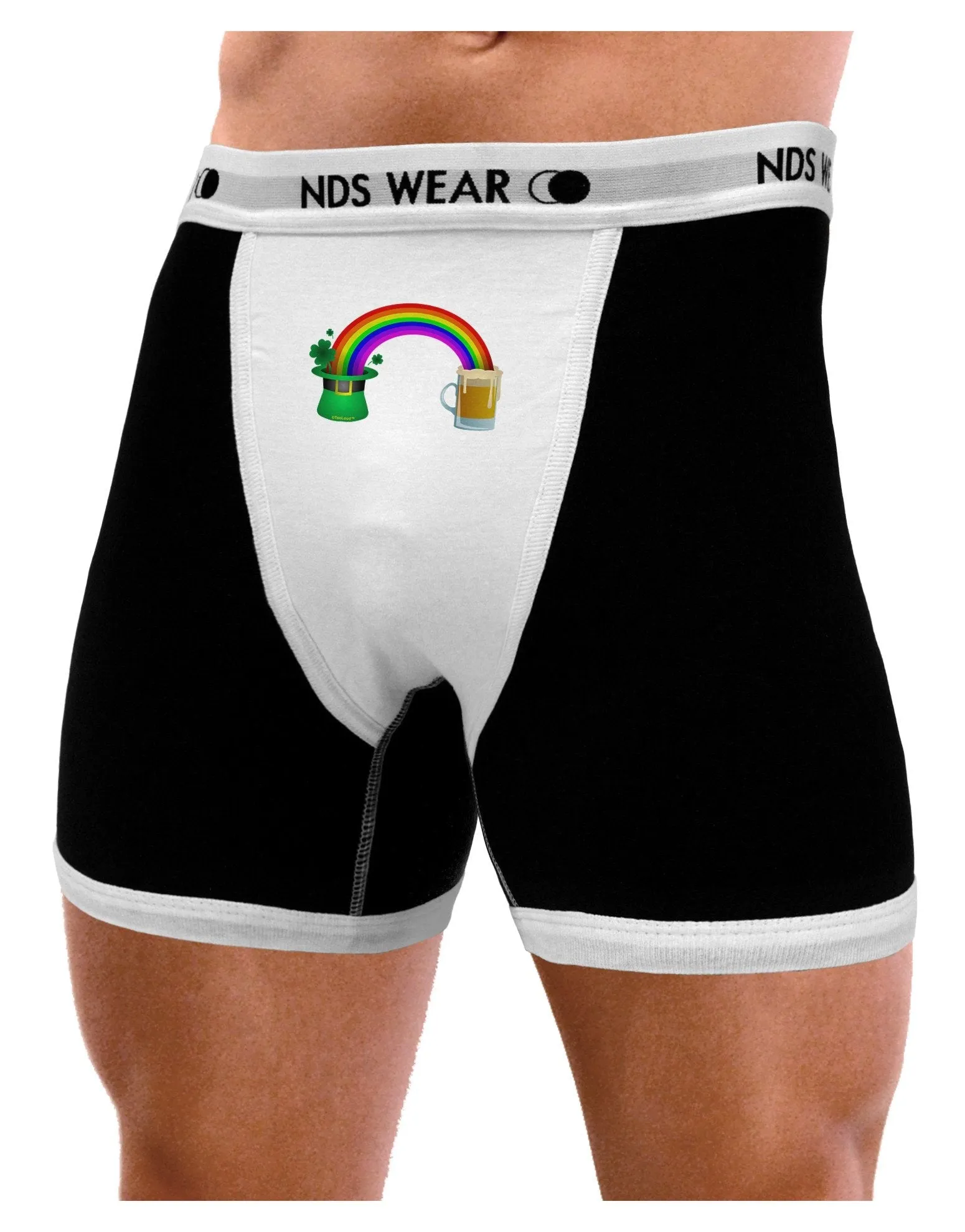 End Of The Rainbow - Beer Mens Boxer Brief Underwear