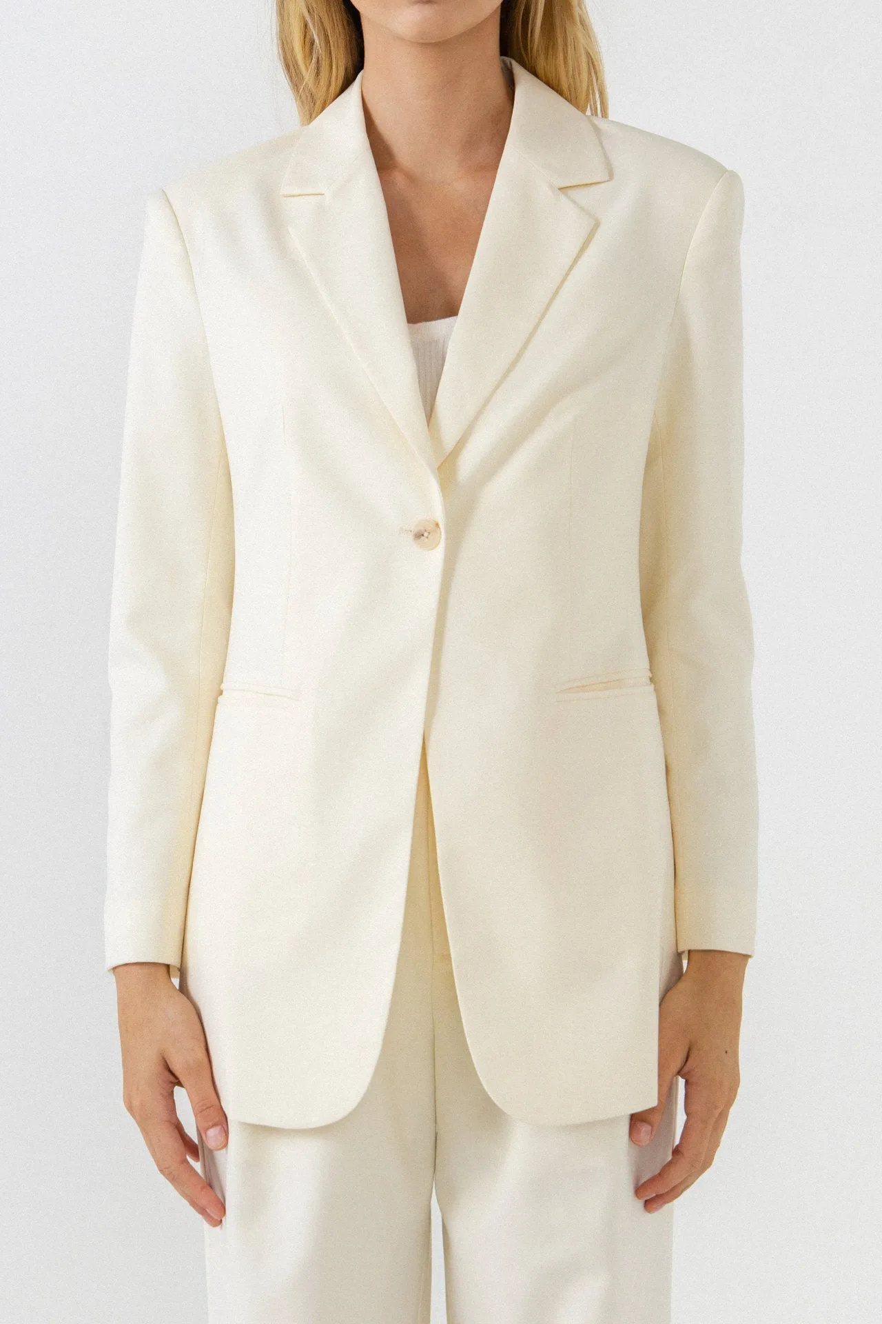 Endless Rose - Oversized Single Breasted Blazer