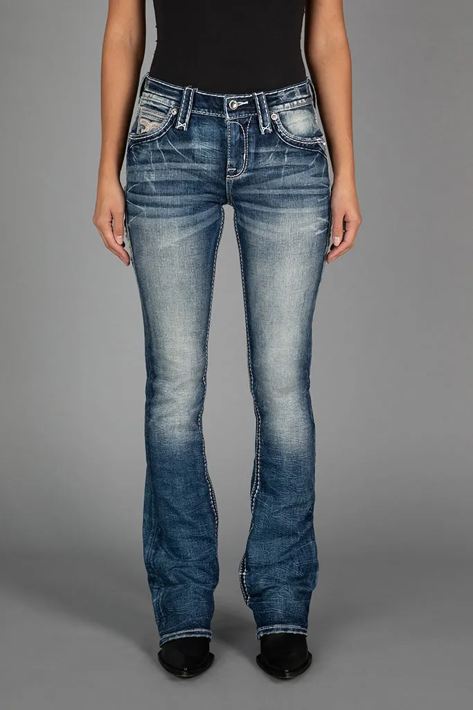 EVAROSE BOOTCUT JEANS