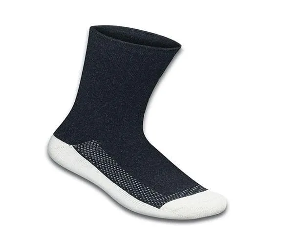 Extra Roomy Socks Black (3 Pairs)