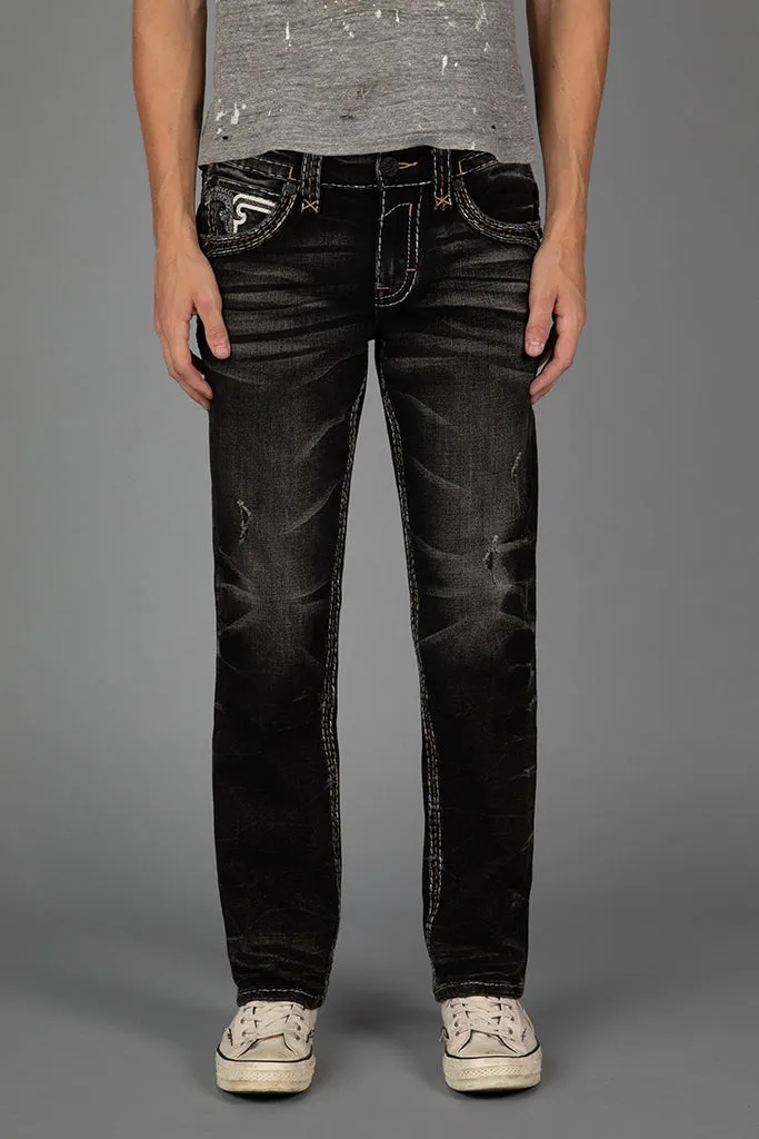 EZEKIEL STRAIGHT CUT JEANS