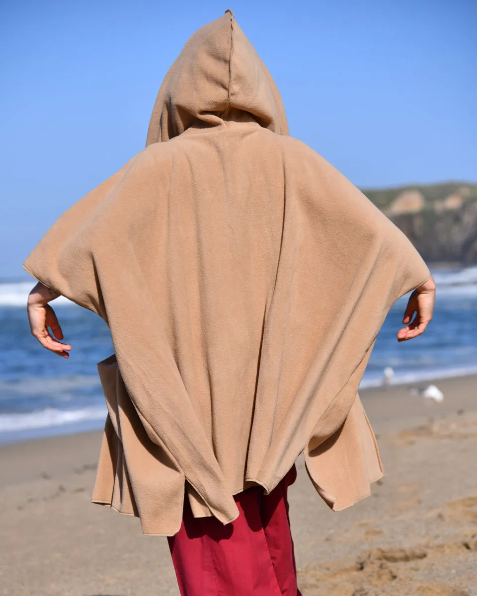 Fleece Cape Jacket