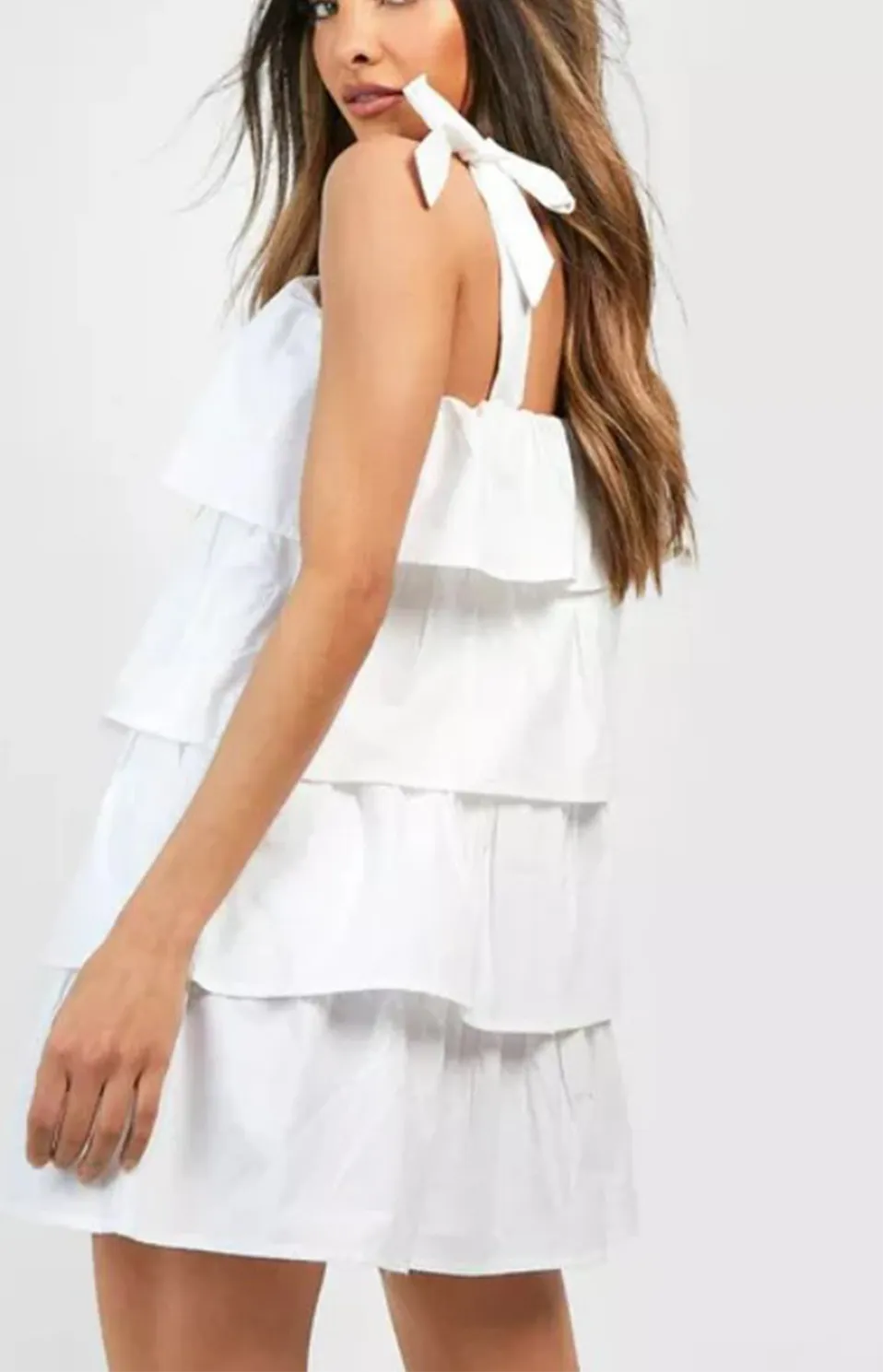 Flux White Dress