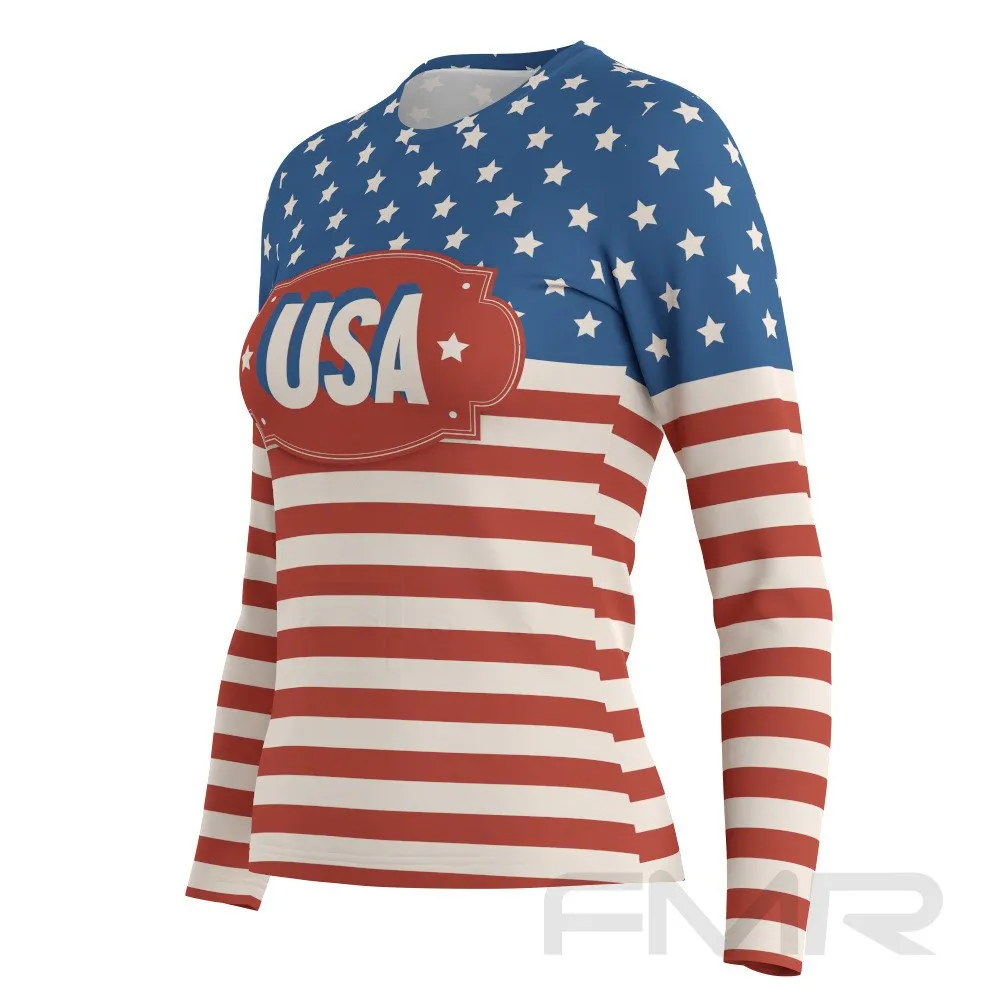 FMR American Women's Performance Long SleeveT-Shirt