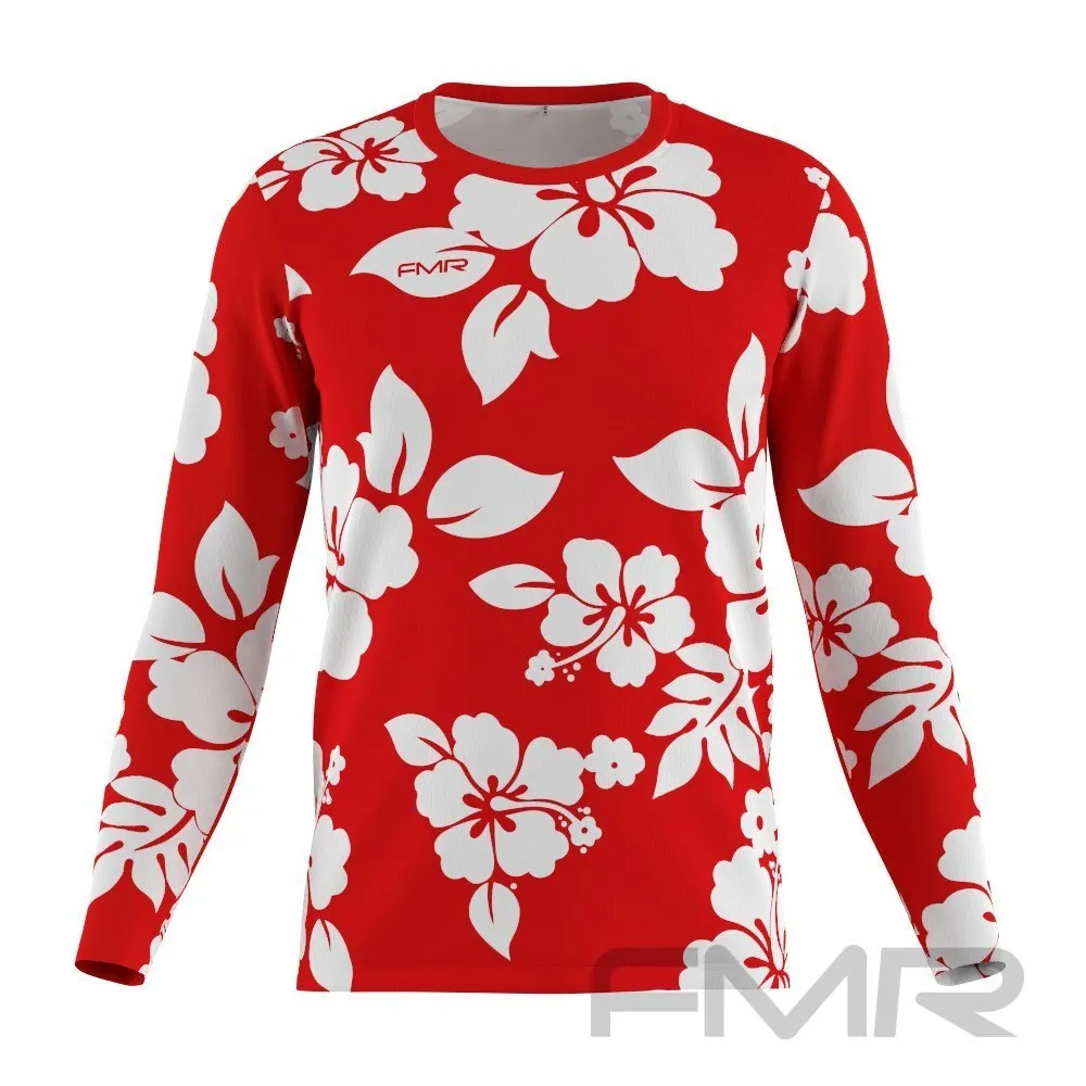 FMR Hawaiian Men's Technical Long Sleeve Running Shirt