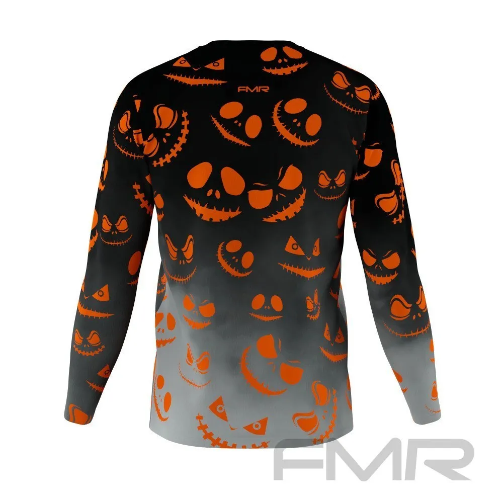 FMR Men's Halloween Print Long Sleeve Running Shirt