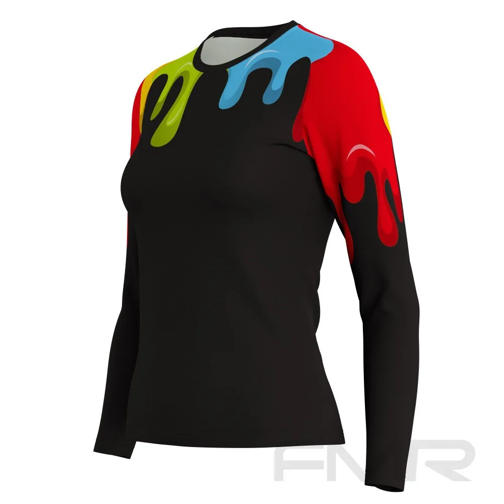 FMR Women's Drops Long Sleeve Running T-Shirt