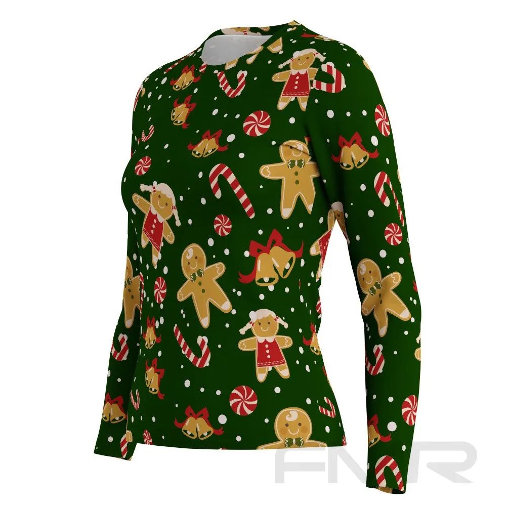 FMR Women's Gingerbread Long Sleeve Shirt