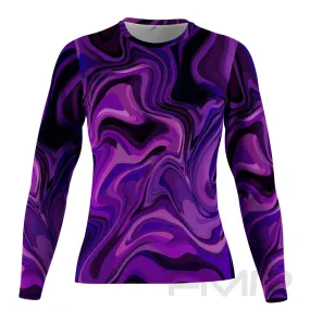 FMR Women's Purple Long Sleeve T-Shirt