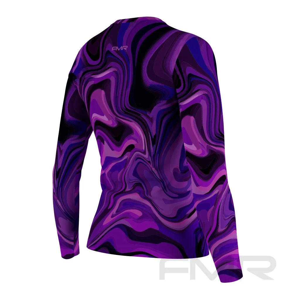 FMR Women's Purple Long Sleeve T-Shirt