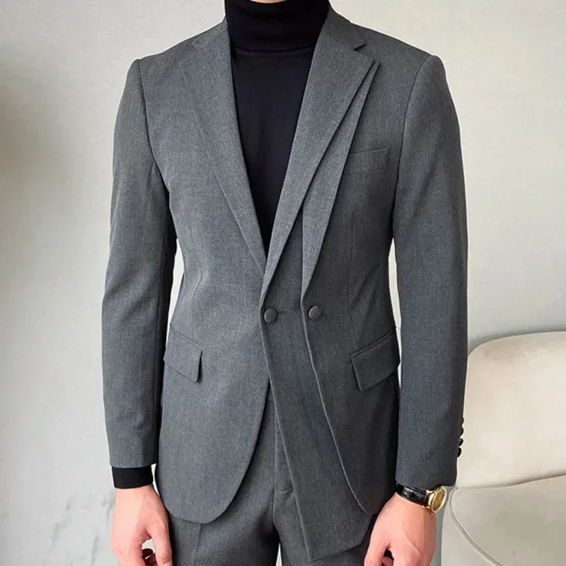 Formal elegant premium suit 2 piece (blazer   pants)