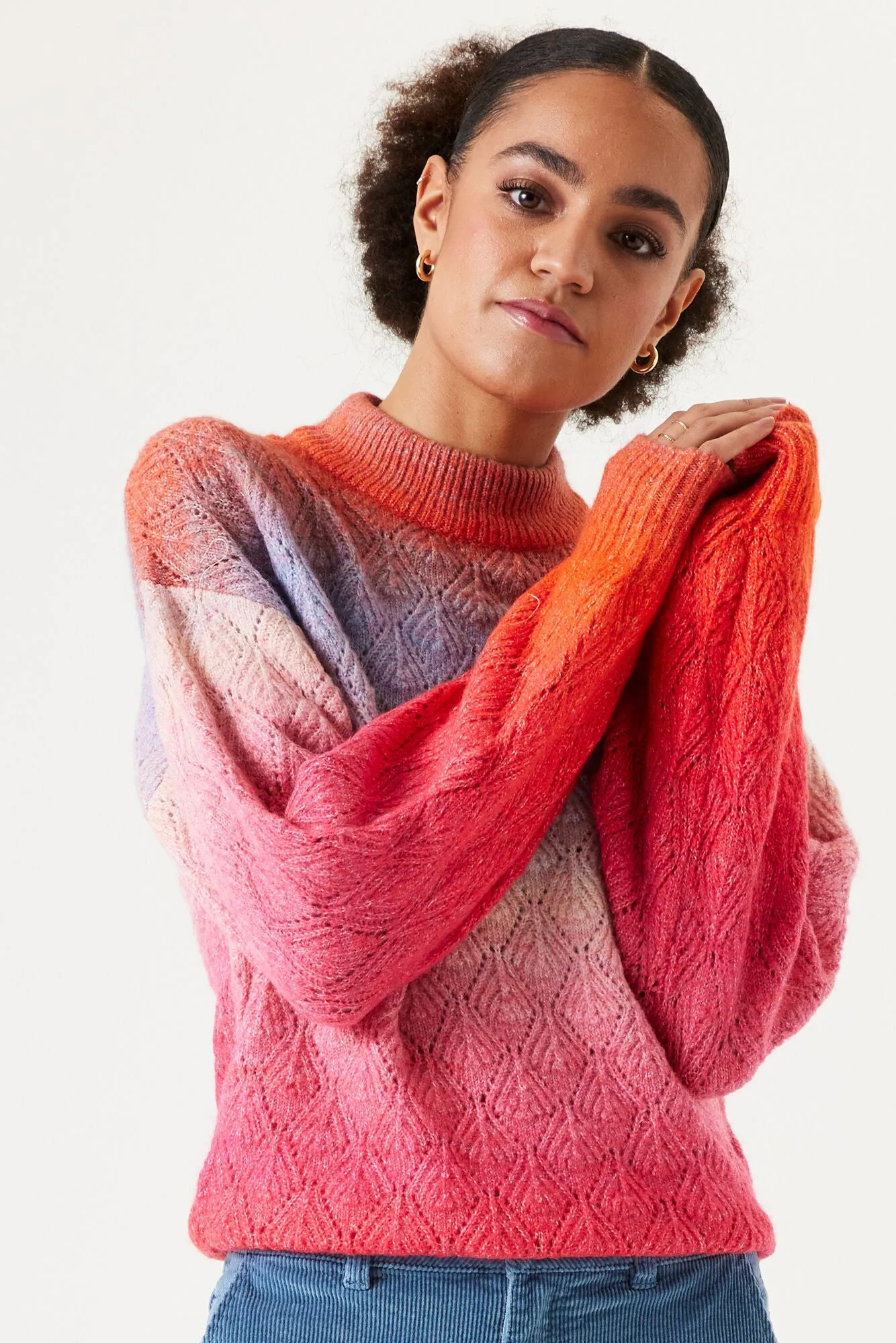 Garcia Knit Jumper U40245 Multi Colour