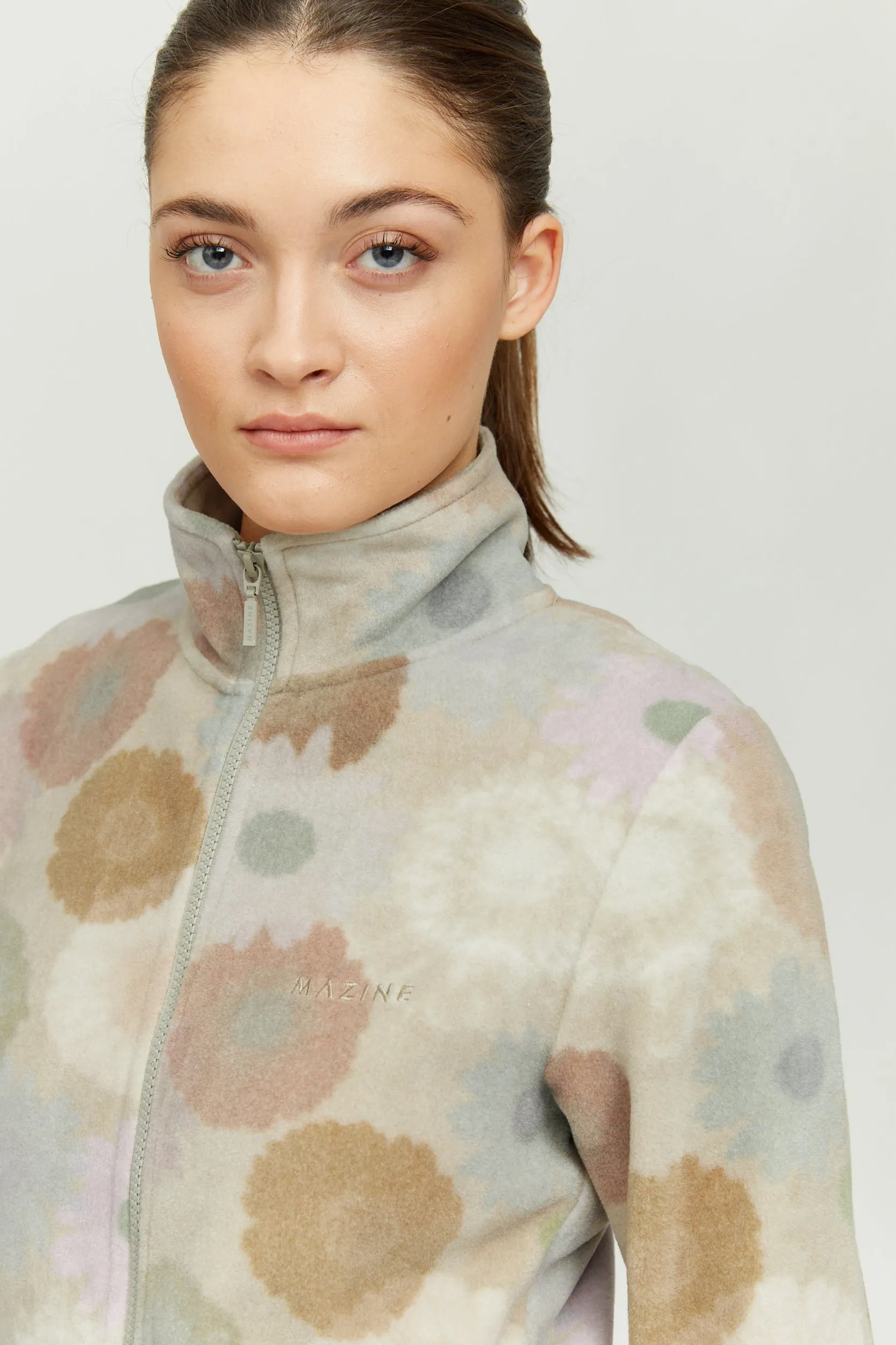 Given Printed Fleece Jacket