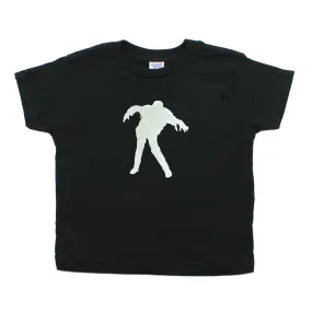 Glow in the Dark | Walking Zombie Unisex Toddler Short Sleeve T-Shirt