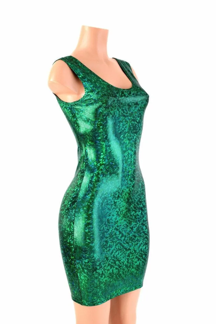 Green Kaleidoscope Tank Dress