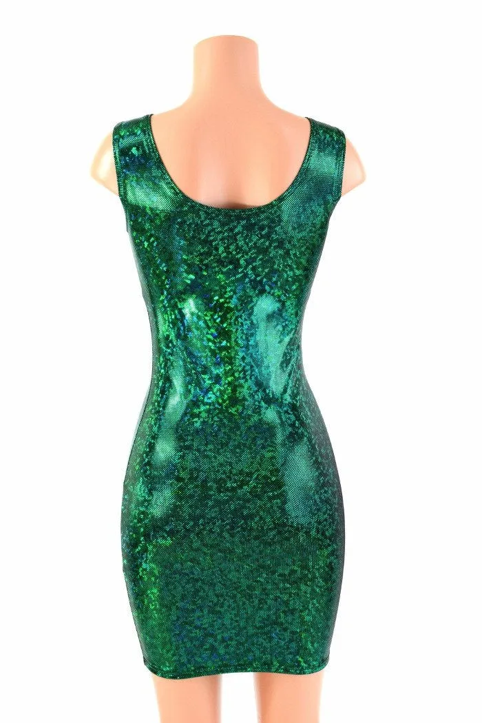 Green Kaleidoscope Tank Dress