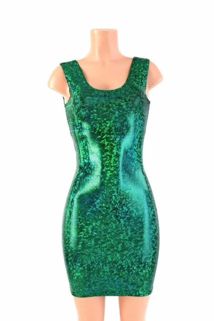 Green Kaleidoscope Tank Dress