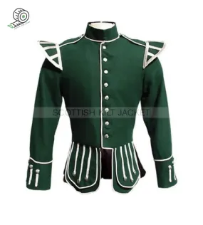 Green Pipe Band Doublet Jacket