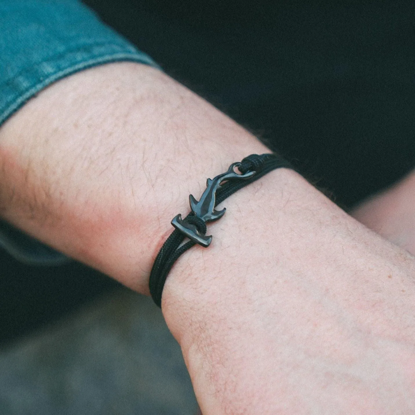 Hammerhead Shark Bracelet (Deep Sea Edition)