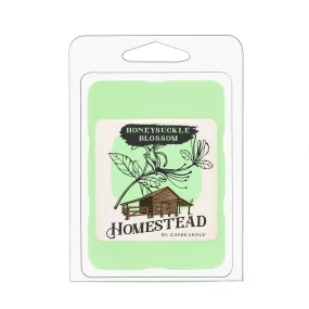 Honeysuckle Blossom 3.5oz Homestead Soy Wax Melts by Cape Candle