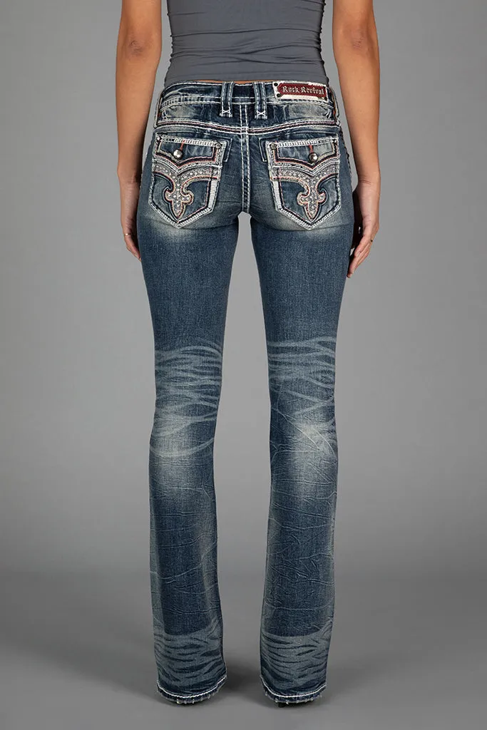 JANE LOW-RISE BOOTCUT JEANS