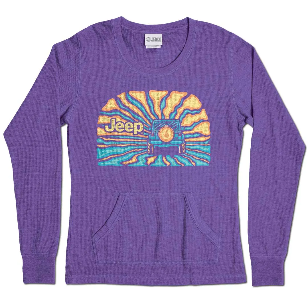 Jeep - Sunset Women's Thermal Shirt