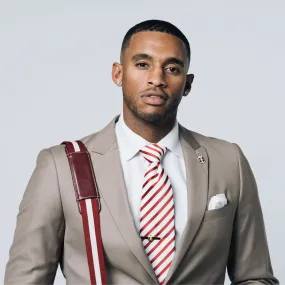 Kappa Alpha Psi Raised Stripe Neck Tie