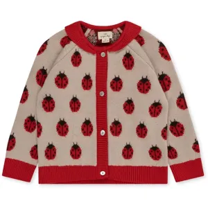 Konges Sløjd Ladybug Belou Knit Wool Cardigan