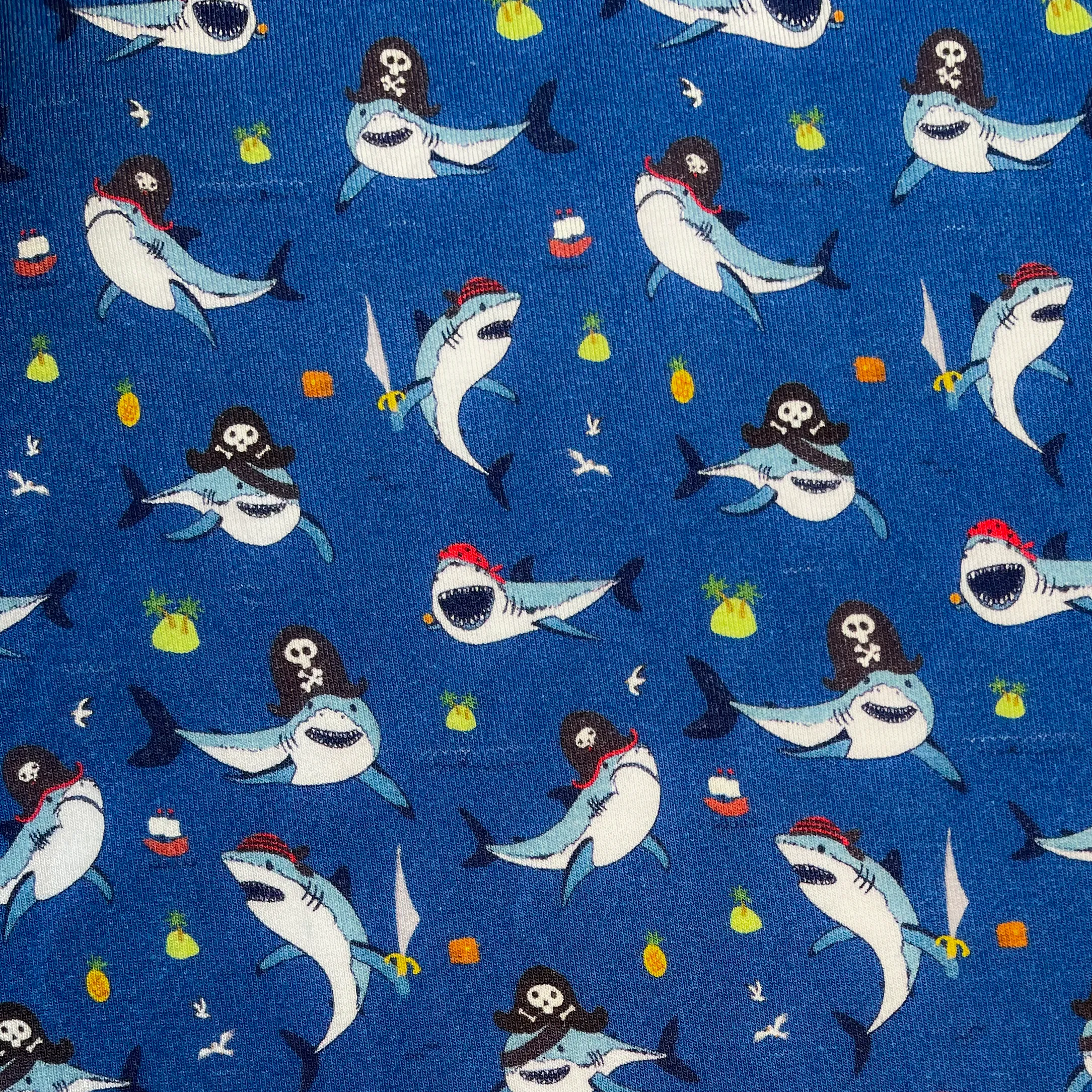 Long John Silver Bamboo Jersey Print Yardage