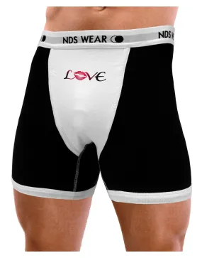 Love Kiss Mens Boxer Brief Underwear