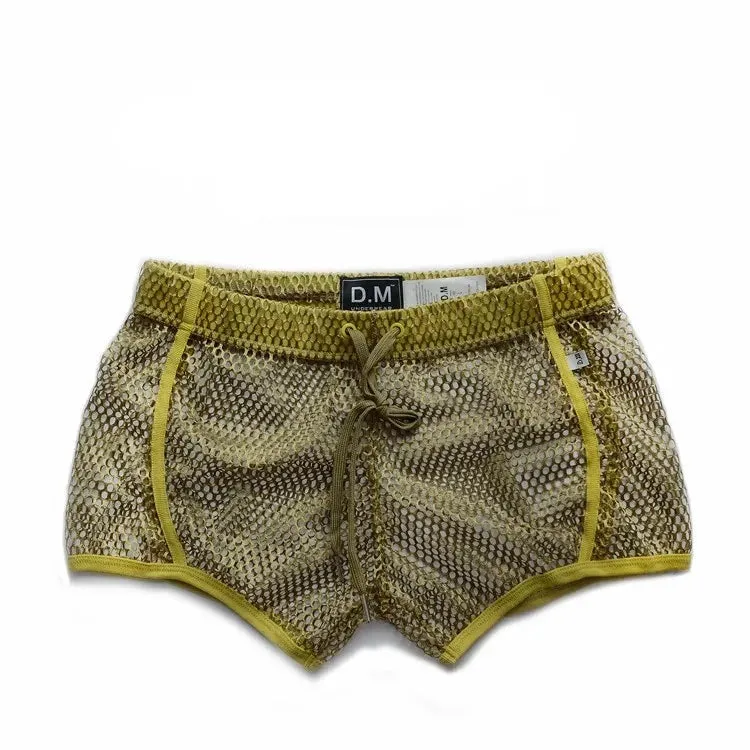 Low Waist Breathable Solid Boxer