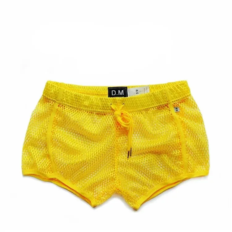 Low Waist Breathable Solid Boxer