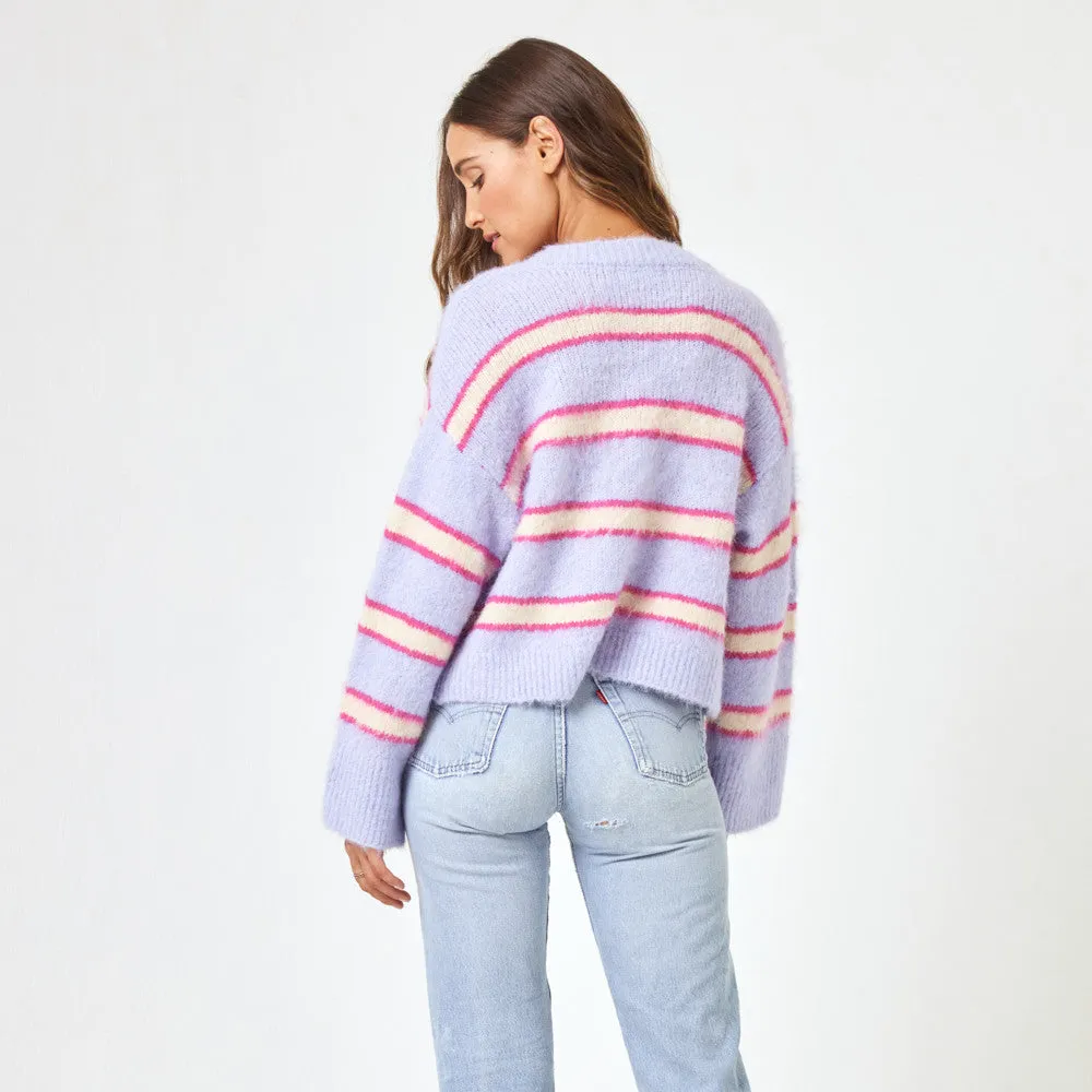 LSPACE Montauk Stripe Sweater