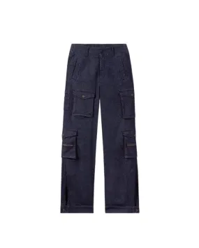 Luisa Cerano Denim Cargo Pants