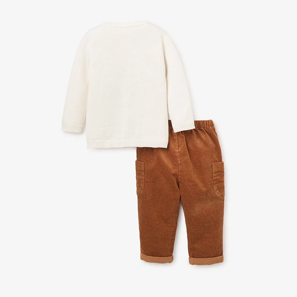 Magical Adventure Pullover & Corduroy Pants Set