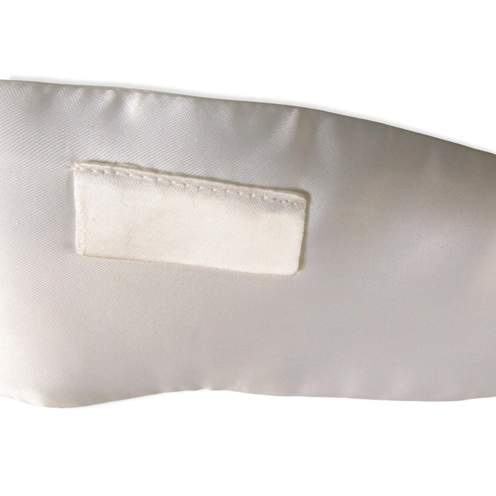 Maison Martin Margiela Vintage White Satin Cummerbund