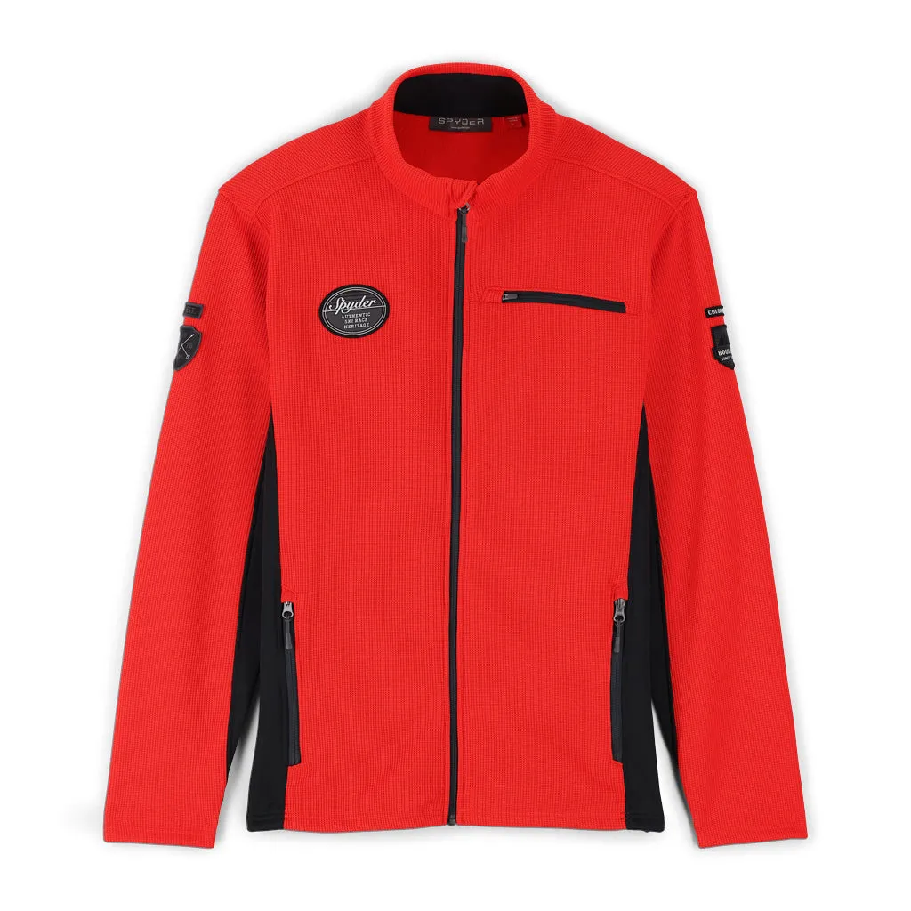 Mens Bandit Wengen Full Zip - Volcano (2022)