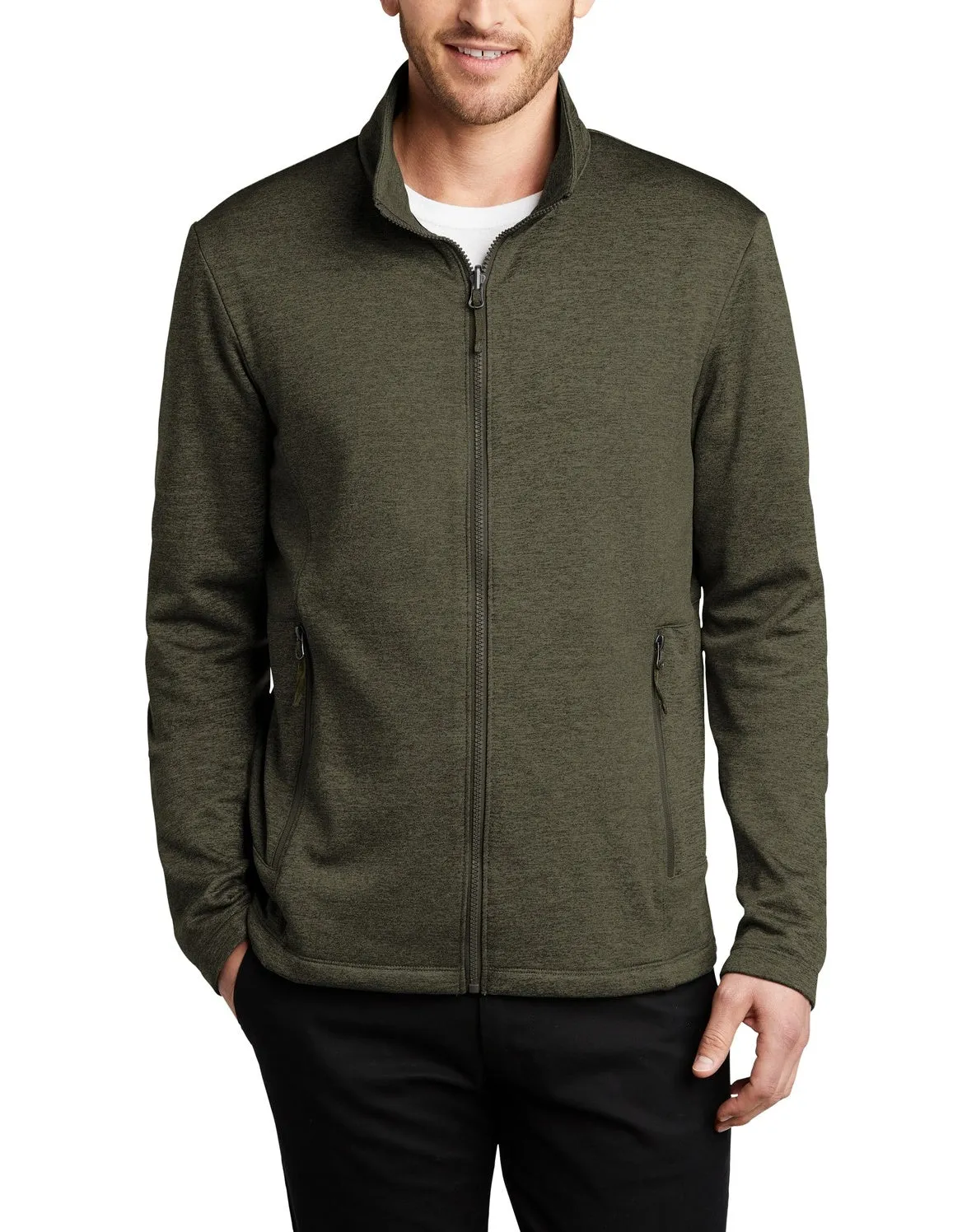 Men's Collective Striated Full-Zip Fleece Jacket