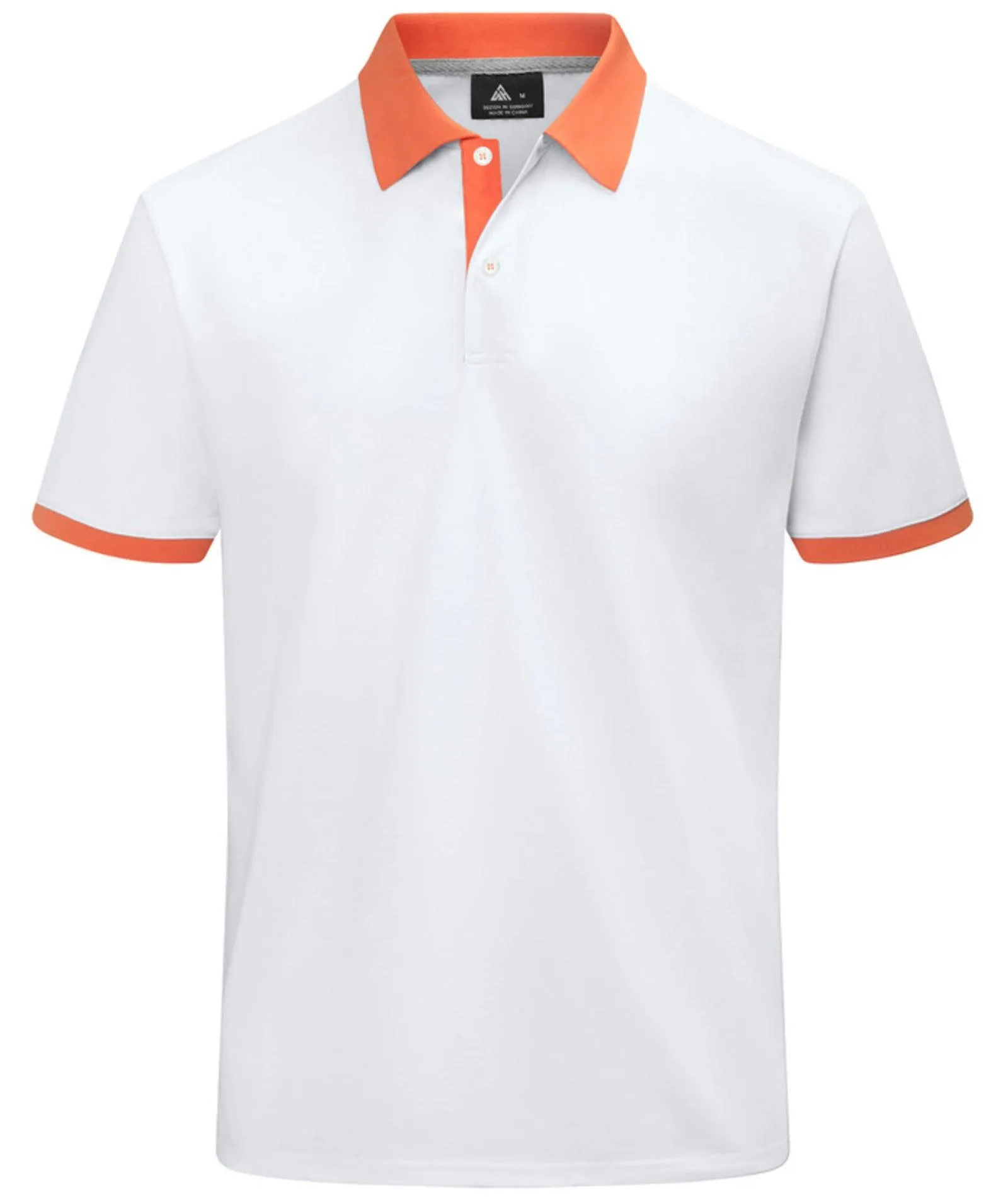 Men's Slim Fit Athletic Polo Shirt-ZPK007839