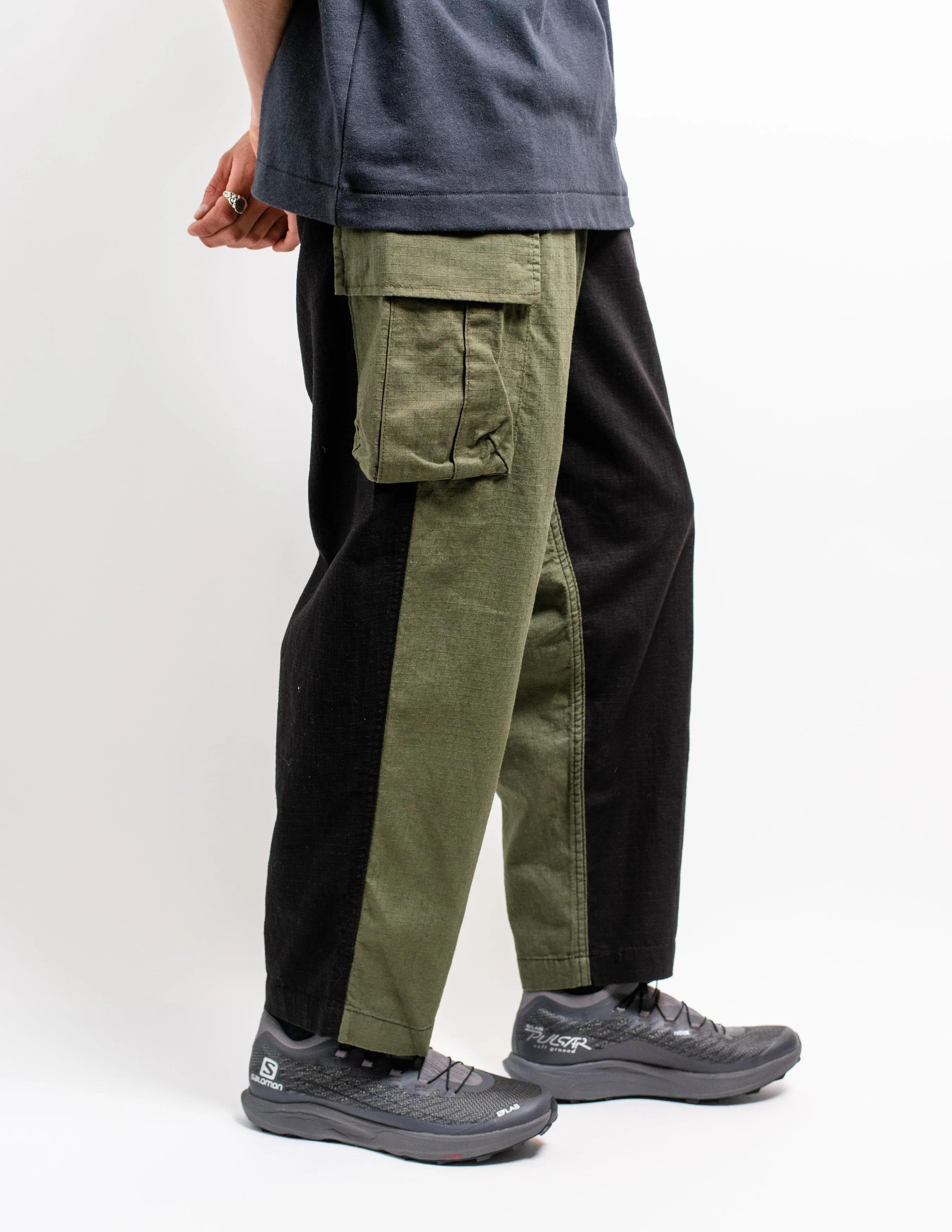 MH-Rip Cocoon Cargo Pants in Multi