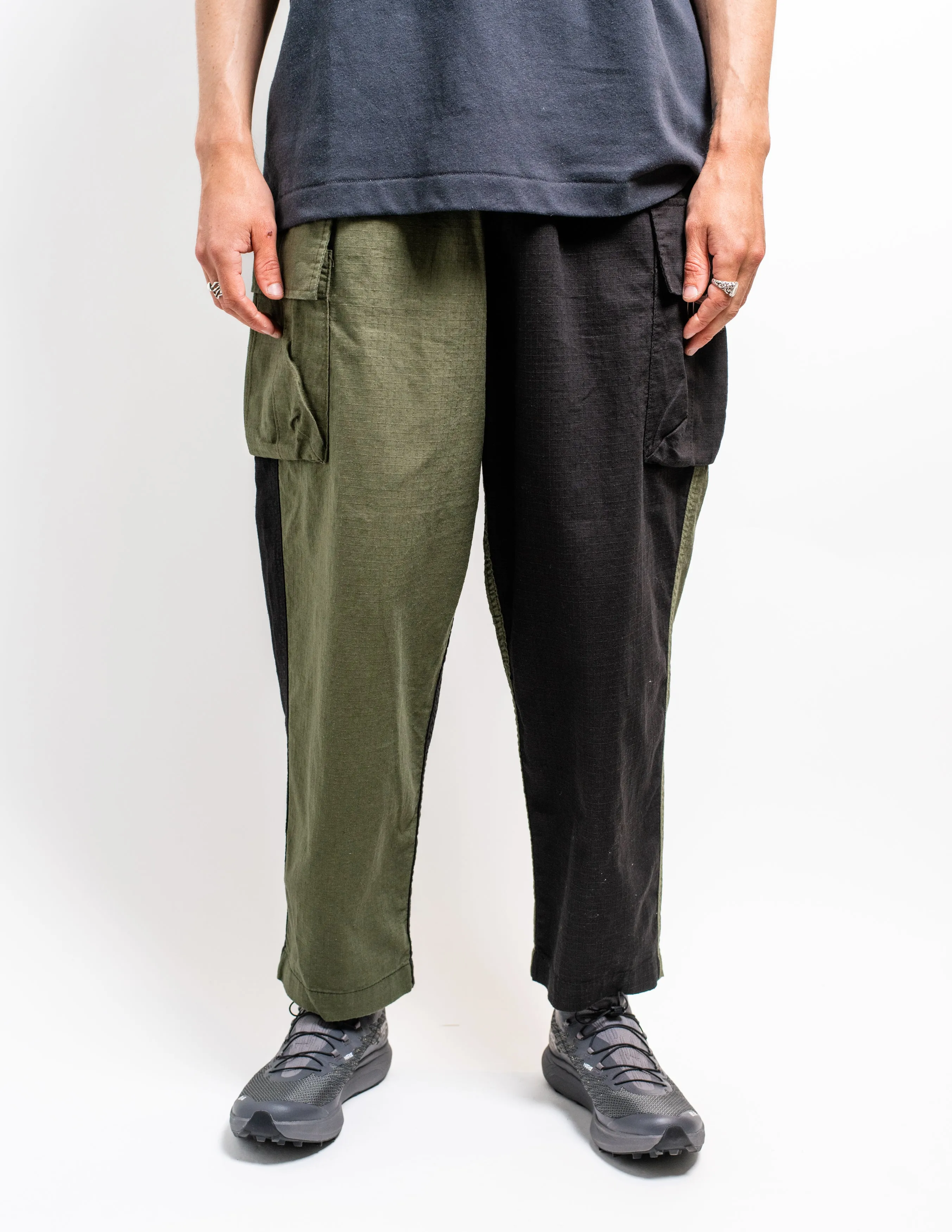 MH-Rip Cocoon Cargo Pants in Multi