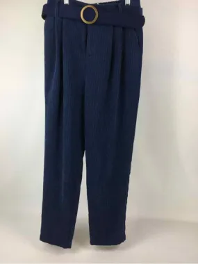 Molly Bracken Women Size S/M Blue NWT corduroy Wide Leg Pants