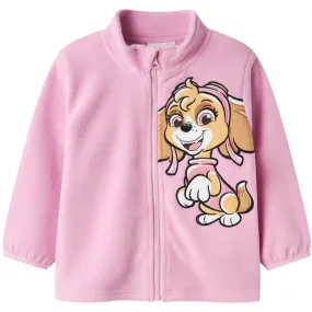 Name It Pastel Lavender Jymma Paw Patrol Fleece Jacket